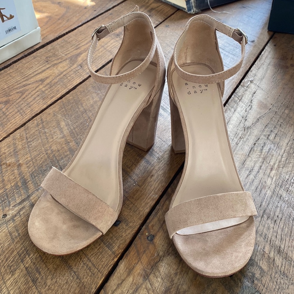 A New Day - Ema - Taupe - Heel - 9 1/2